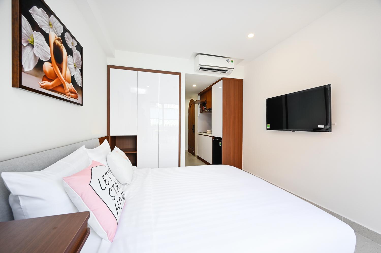 Saigon Hotel & Apartment Ho Şi Min Exterior foto