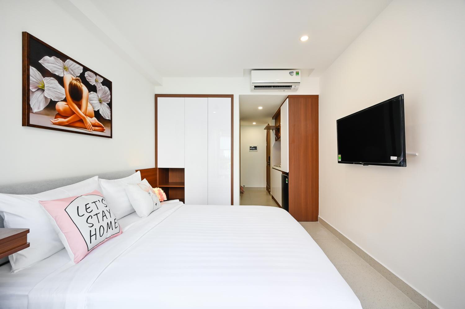 Saigon Hotel & Apartment Ho Şi Min Exterior foto